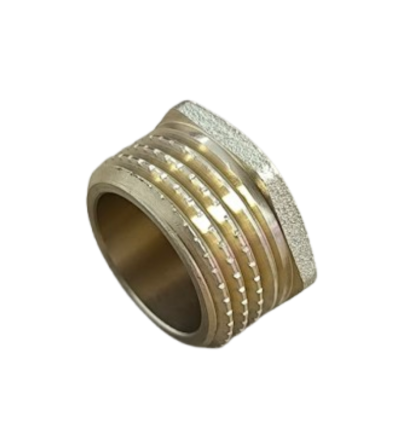 RR Tampao Macho (Plug) Latao - 1" - 84132