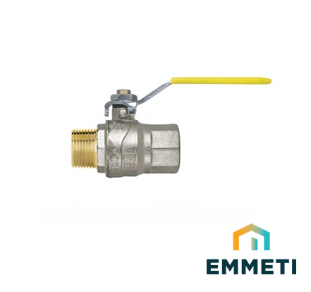 Emmeti Valvula Esfera Alavanca P/Gas Mxf Dn 3/4