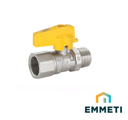 TG Valvula Reta Para Gas MxF Dn 3/4"