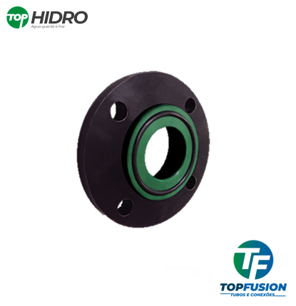 TopFusion PPR Flange Metalico Liso Padrao Ansi Dn 160