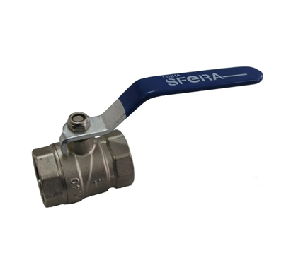 Valvula Esfera 150 Lbs Alavanca Azul Dn 1.1/4