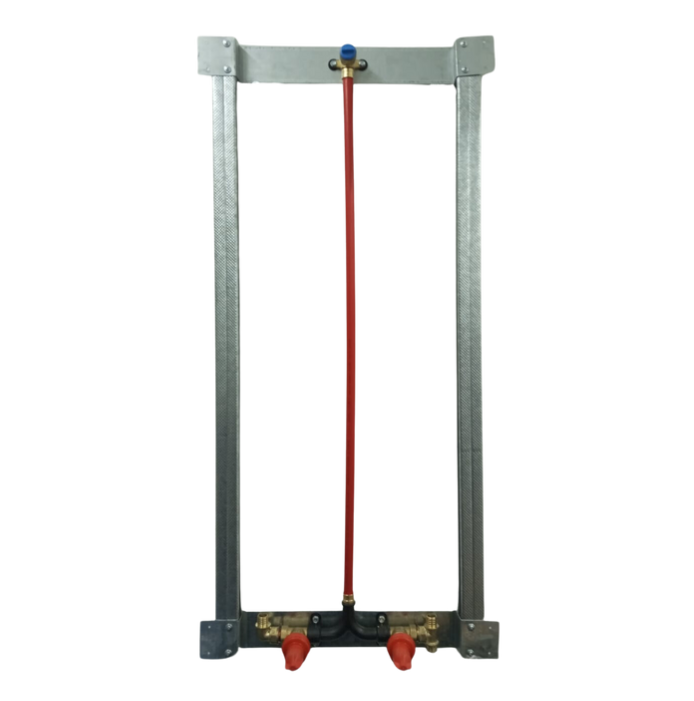 Kit Chuveiro DryWall 400x900 Simples - Entrada Ø20