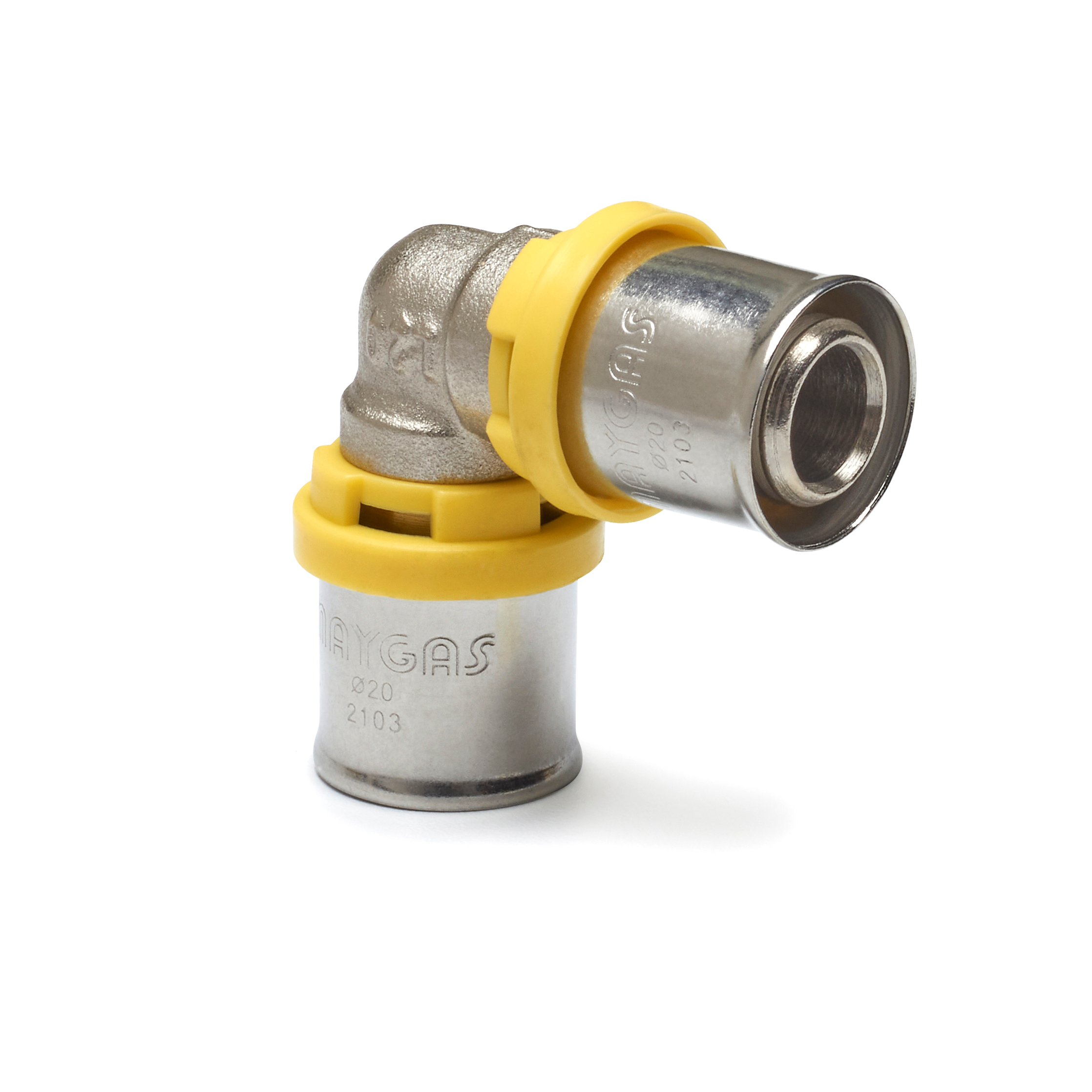 Prensar Gas Joelho 90 Dn 16 mm