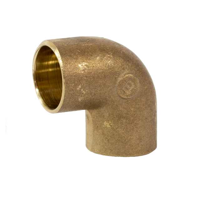 Rcts Cotovelo 90 Liga de Cobre Sem Anel de Solda - 22 mm